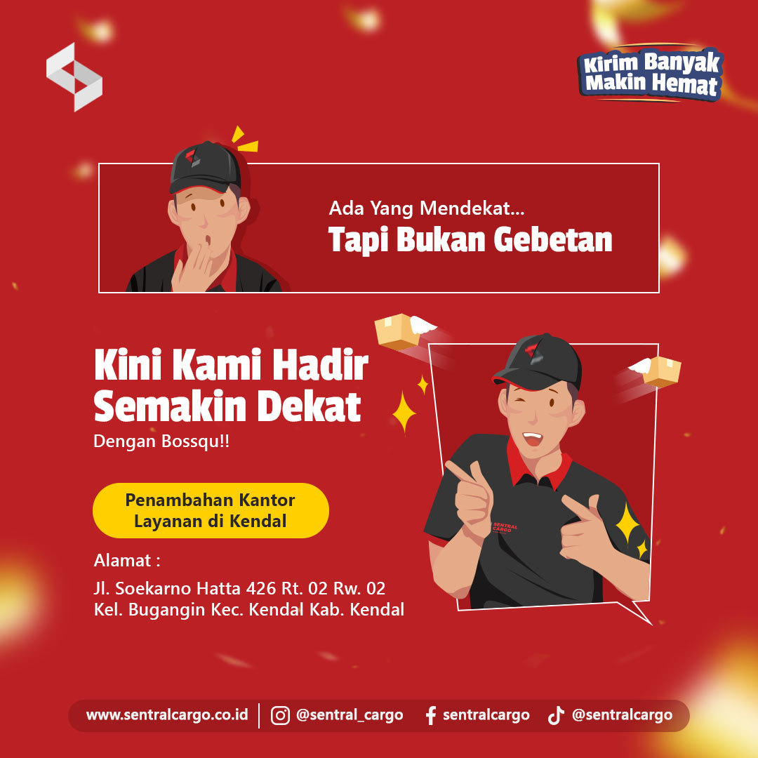 Turut Kembangkan Bisnis, Sentral Cargo Tambah Kantor Layanan di Kendal